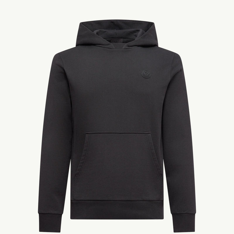 Tonal Back Logo Cotton Hoodie