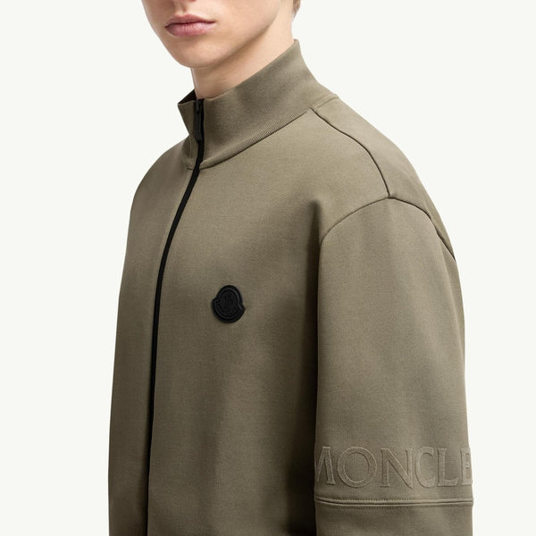 Cotton Zip-Up Sweatshirt