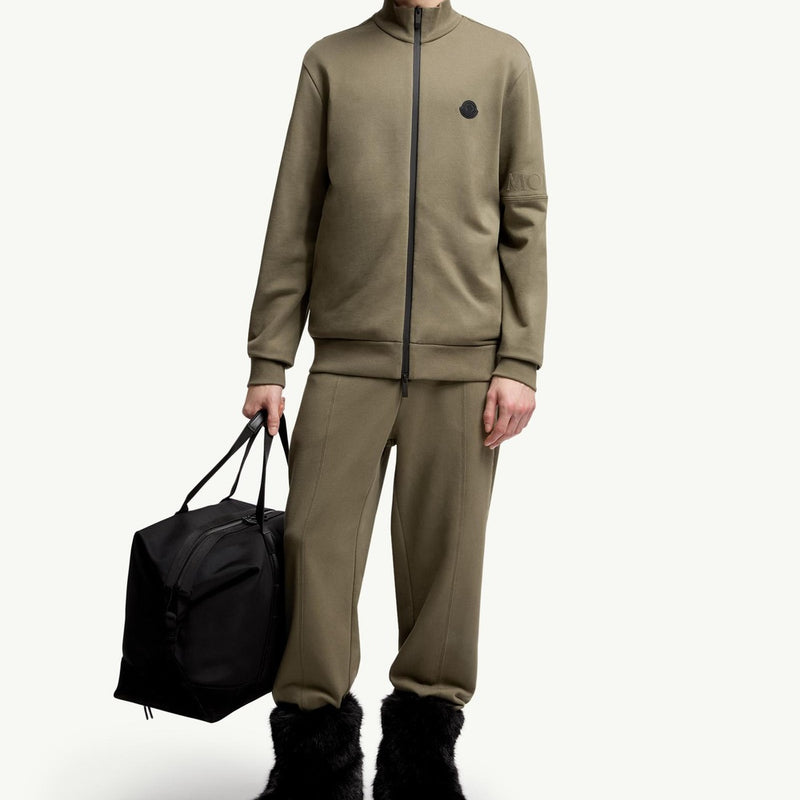 Cotton Zip-Up Sweatshirt