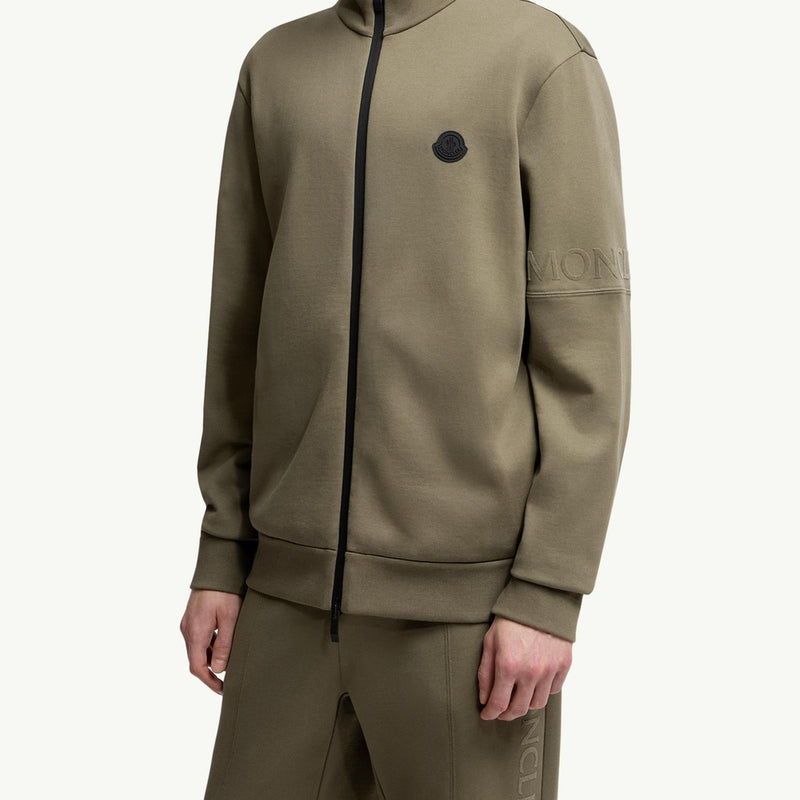 Cotton Zip-Up Sweatshirt