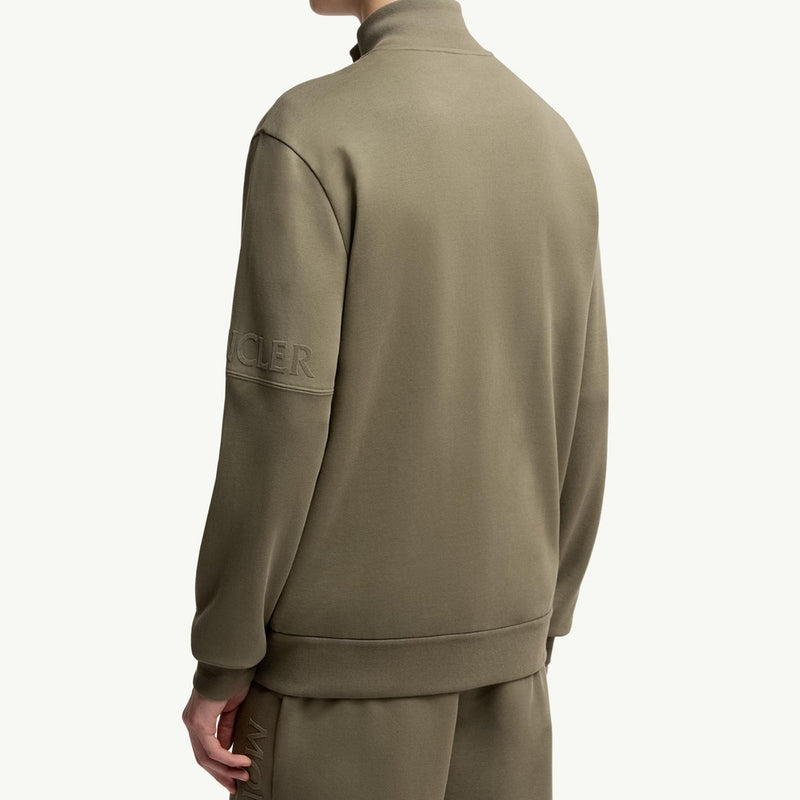 Cotton Zip-Up Sweatshirt