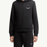 Logo Cotton Zip-Up Hoodie