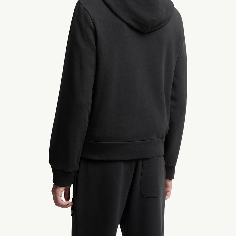 Logo Cotton Zip-Up Hoodie