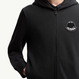 Logo Cotton Zip-Up Hoodie