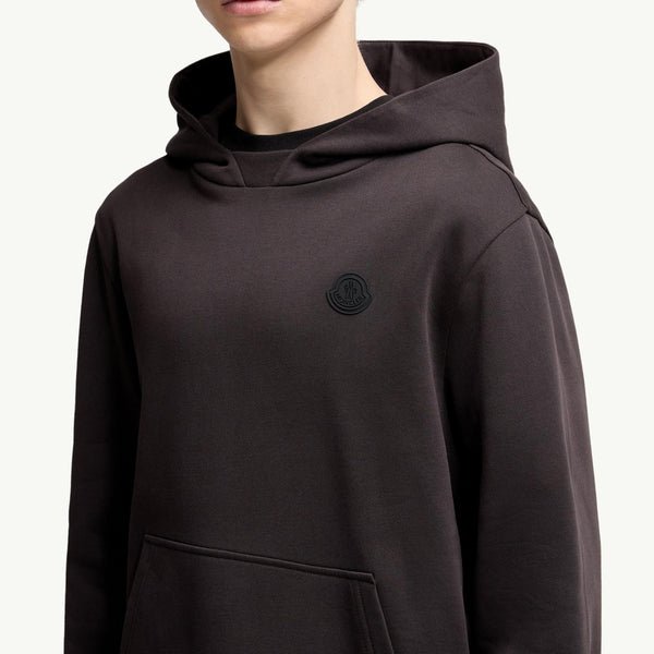 Tonal Back Logo Cotton Hoodie