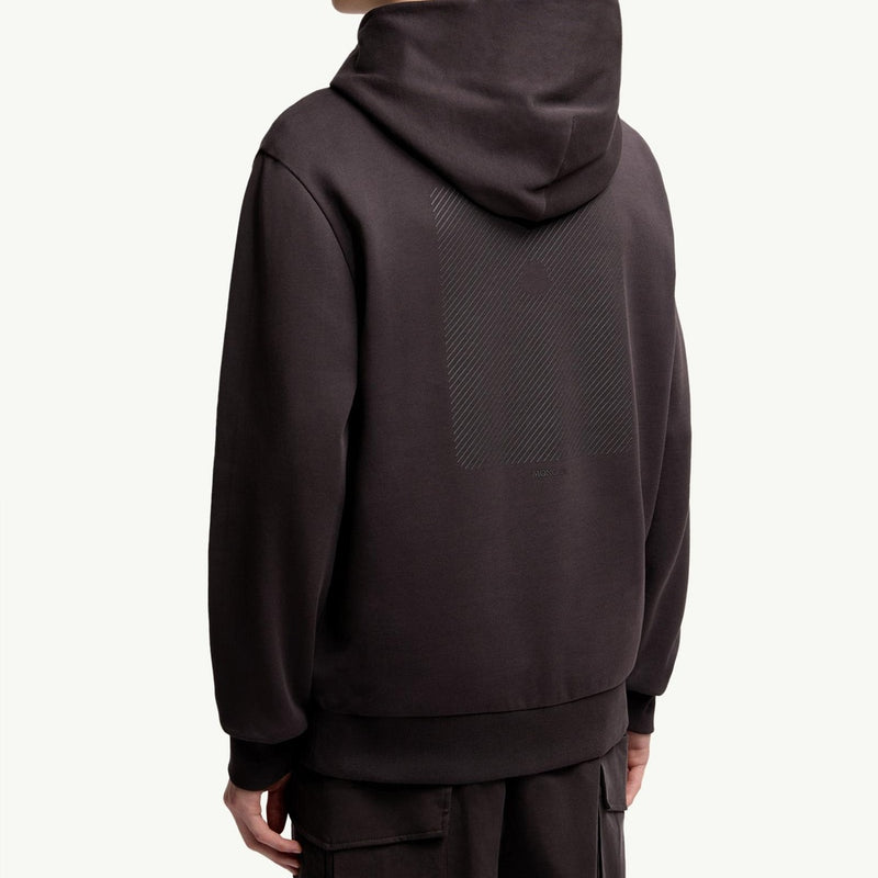 Tonal Back Logo Cotton Hoodie