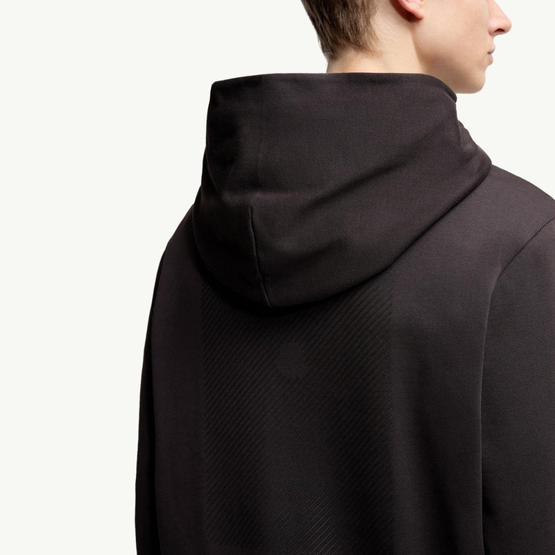 Tonal Back Logo Cotton Hoodie