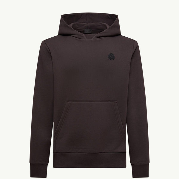 Tonal Back Logo Cotton Hoodie