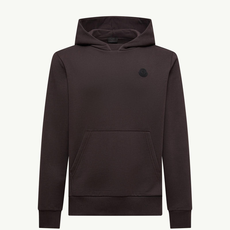 Tonal Back Logo Cotton Hoodie