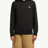 Logo Patch Cotton Hoodie