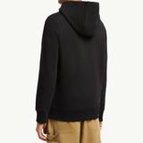 Logo Patch Cotton Hoodie