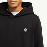 Logo Patch Cotton Hoodie
