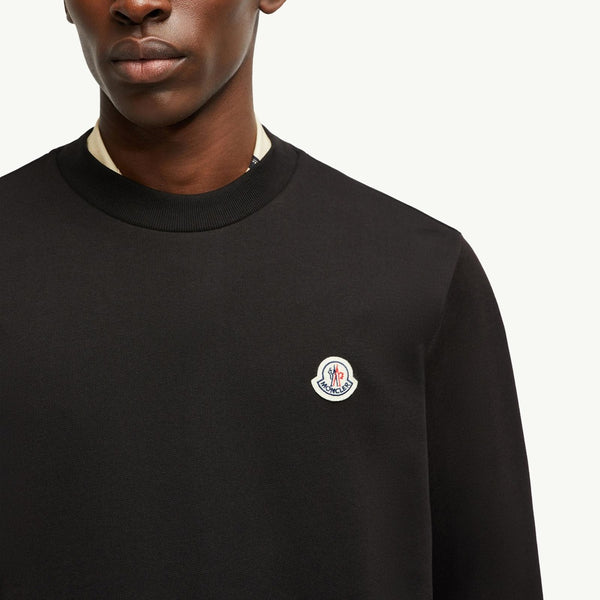 Logo Patch Cotton Sweatshirt