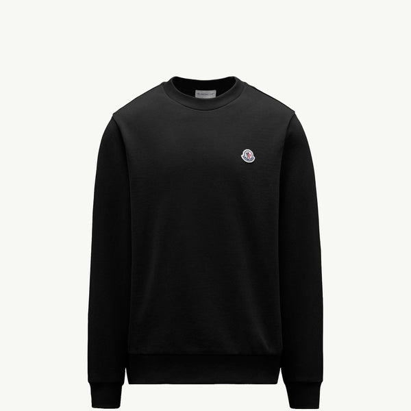 Logo Patch Cotton Sweatshirt
