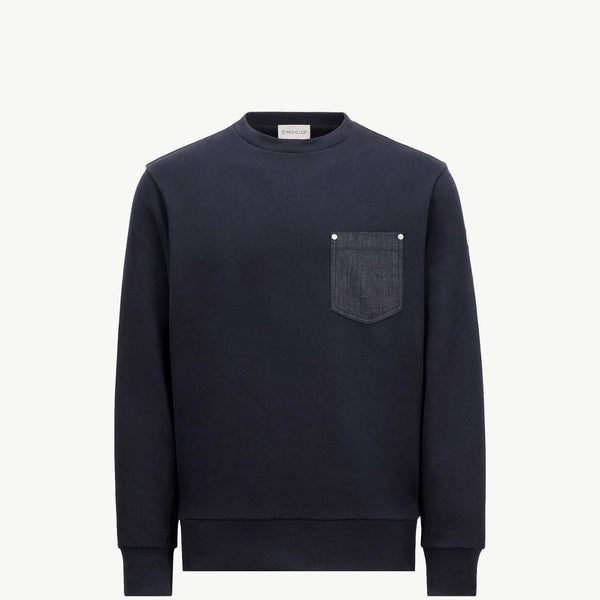 Cotton & Denim Sweatshirt