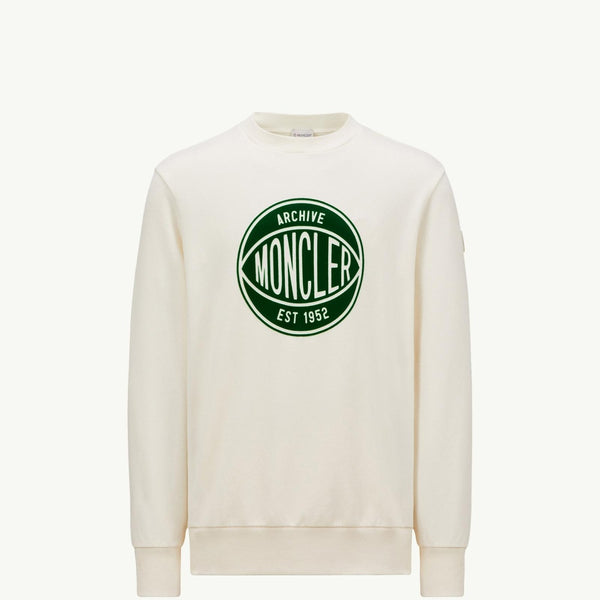 Basketball Logo Cotton Sweatshirt