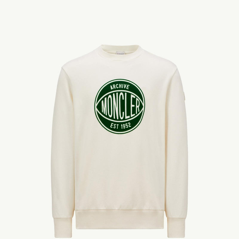 Basketball Logo Cotton Sweatshirt
