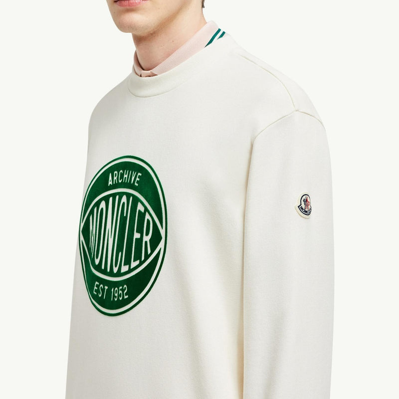 Basketball Logo Cotton Sweatshirt