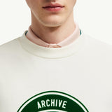 Basketball Logo Cotton Sweatshirt