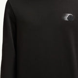 Faded Logo Motif Cotton Sweatshirt