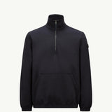 Cotton Half-Zip Sweatshirt