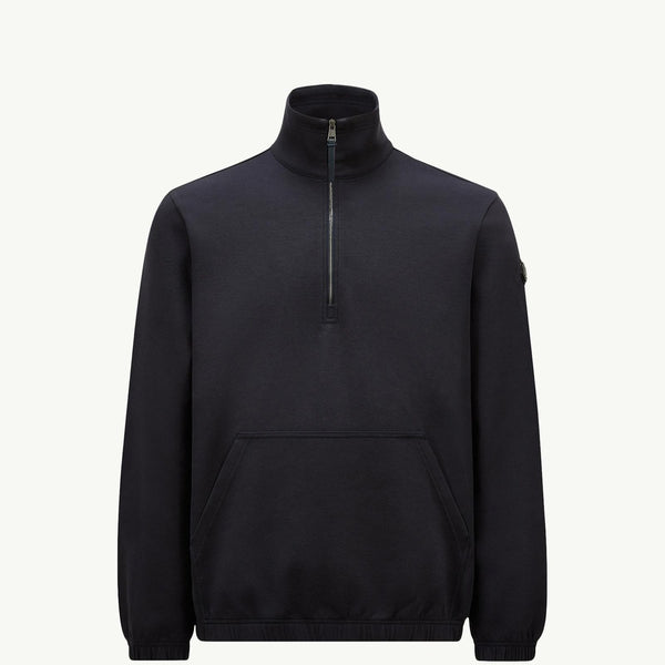 Cotton Half-Zip Sweatshirt