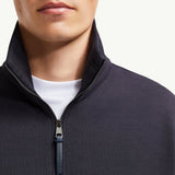 Cotton Half-Zip Sweatshirt