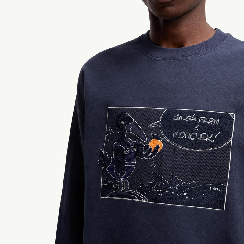 Moncler x Gilga Farm  Cotton Sweatshirt