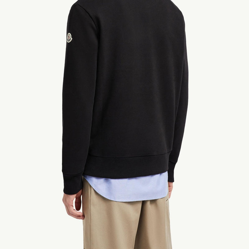 Embroidered Logo Cotton Sweatshirt