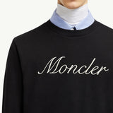 Embroidered Logo Cotton Sweatshirt