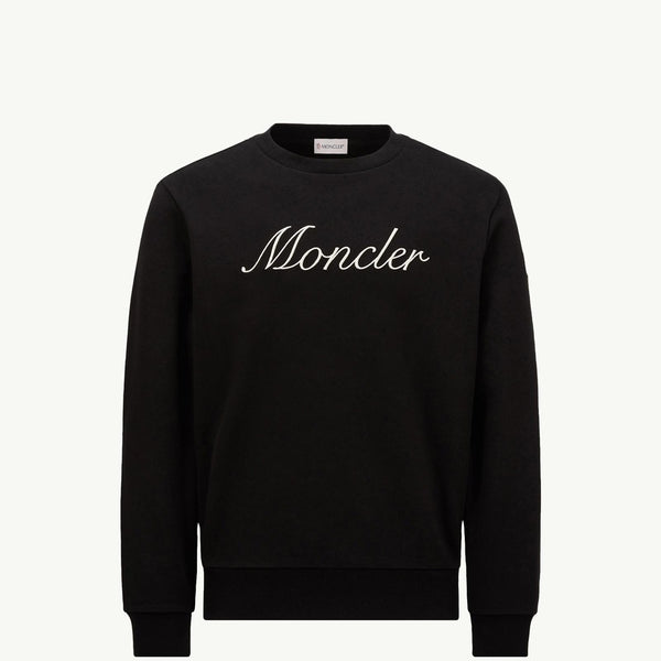 Embroidered Logo Cotton Sweatshirt