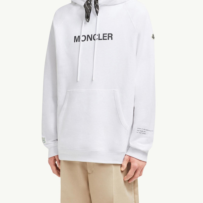 Moncler x FRGMT Cartoon Logo Cotton Hoodie