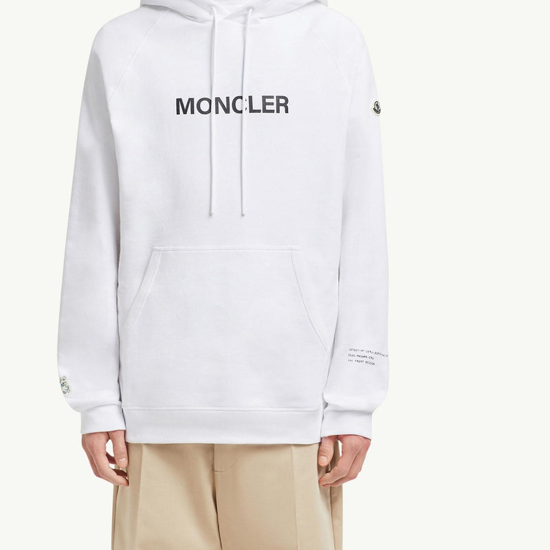 Moncler x FRGMT Cartoon Logo Cotton Hoodie