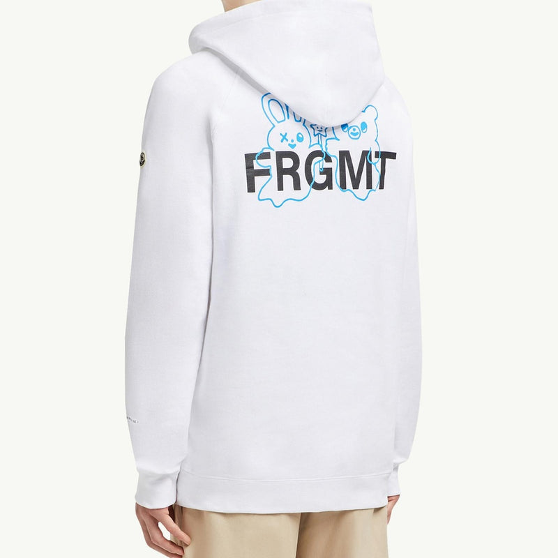 Moncler x FRGMT Cartoon Logo Cotton Hoodie