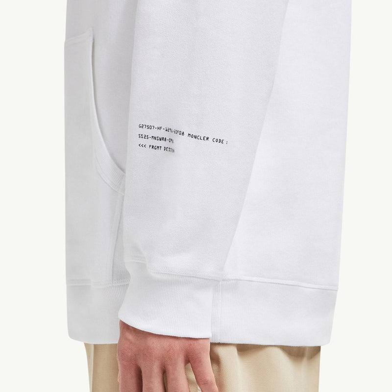 Moncler x FRGMT Cartoon Logo Cotton Hoodie