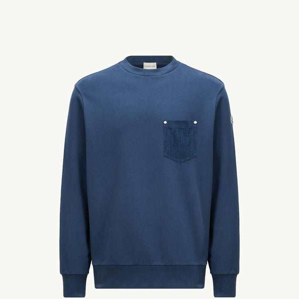 Cotton & Denim Sweatshirt