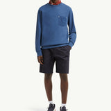 Cotton & Denim Sweatshirt