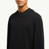 Double Collar Cotton Sweatshirt