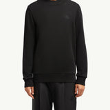 Double Collar Cotton Sweatshirt