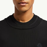 Double Collar Cotton Sweatshirt