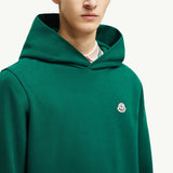 Logo Patch Cotton Hoodie