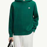 Logo Patch Cotton Hoodie