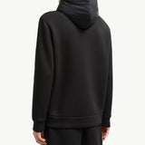 Cotton & Neoprene Zip-Up Hoodie