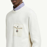 Cotton Sweatshirt with Pocket