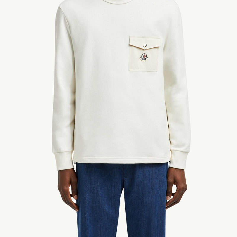 Cotton Sweatshirt with Pocket