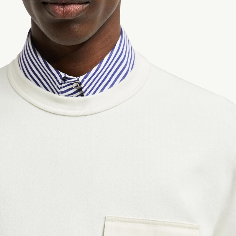 Cotton Sweatshirt with Pocket