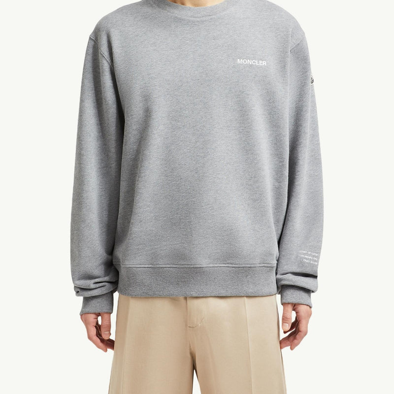 Moncler x FRGMT Maxi Logo Cotton Sweatshirt