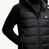 Padded PolartecZip-Up Hoodie