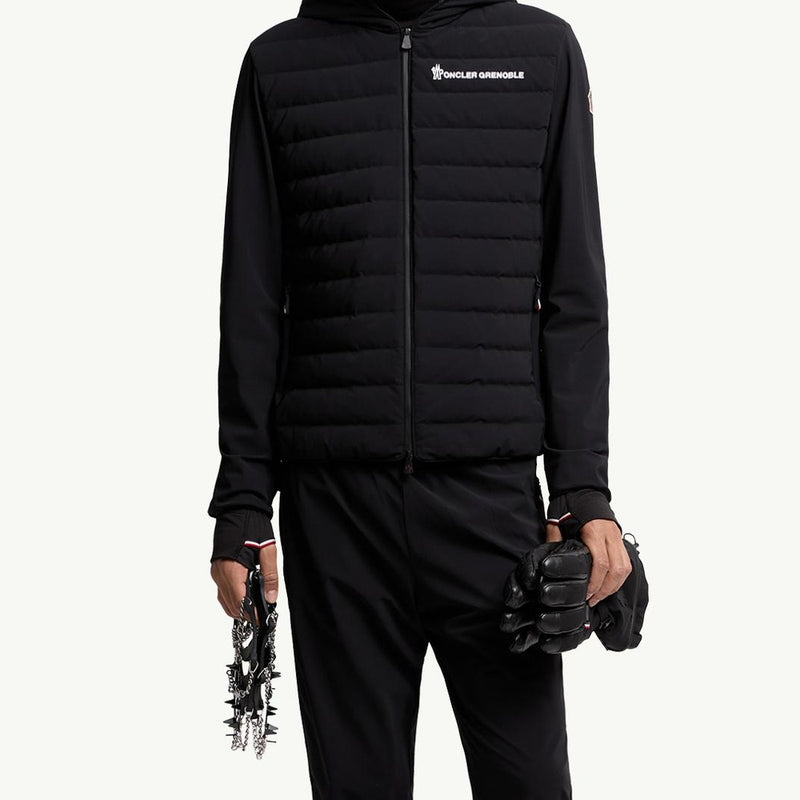 Padded Zip-Up Sweatshirt