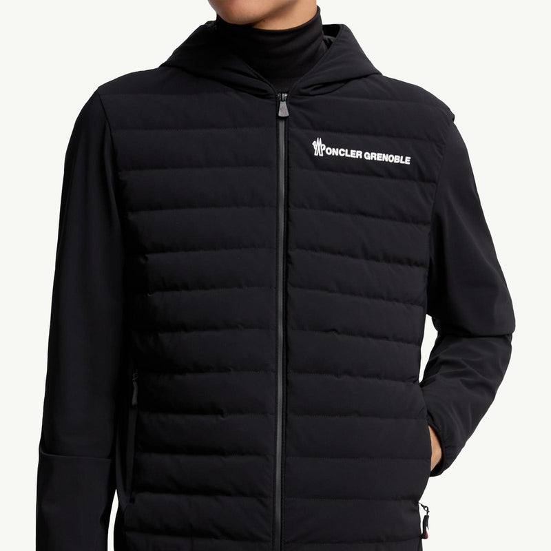 Padded Zip-Up Sweatshirt